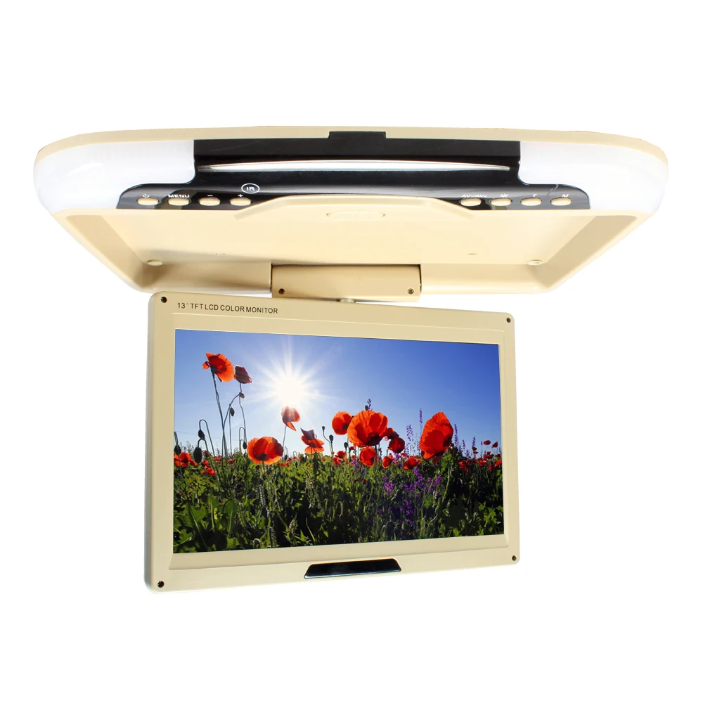 imágenes para 13 pulgadas de Pantalla Digital LED Coche Techo Monitor Montado En el Coche Monitor, Tapa de Monitor de techo Monitor de Techo de Coche y Bus imágenes para 13 pulgadas de Pantalla Digital LED Coche Techo Monitor Montado En el Coche Monitor, Tapa de Monitor de techo Monitor de Techo de Coche y Bus