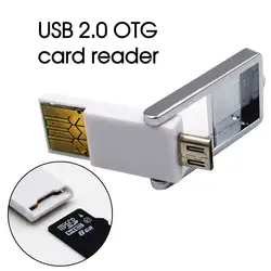 Cewaal Портативный Micro USB2.0 OTG картридер Универсальный TF Card Reader флэш-памяти Высокое Скорость для телефона Ноутбук