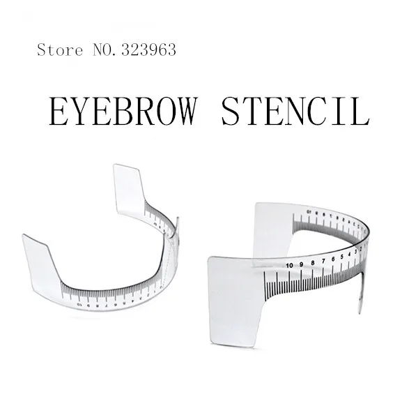 

free shipping eyebrow Template Make Up Shaping DIY Beauty Eyebrow Template Stencils Tools Accessories for practice 20pieces