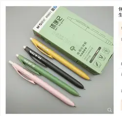 12 шт./лот M & G CHENGUANG Пластик офиса и школы разложению ручки для защиты окружающей среды сезон ручка 0,5 мм красивая шариковая ручка