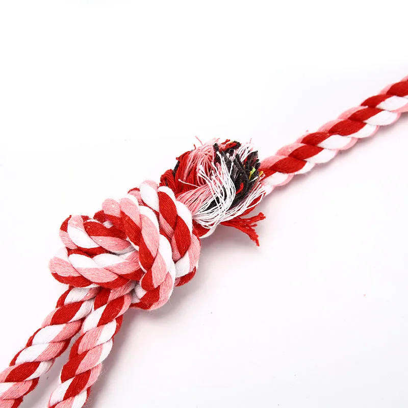 Dog-Pet-High-Quality-Chew-Toys-For-Teeth-Cleaning-Hand-Drawn-Candy-Toys-Braided-Rope-Knot (2)