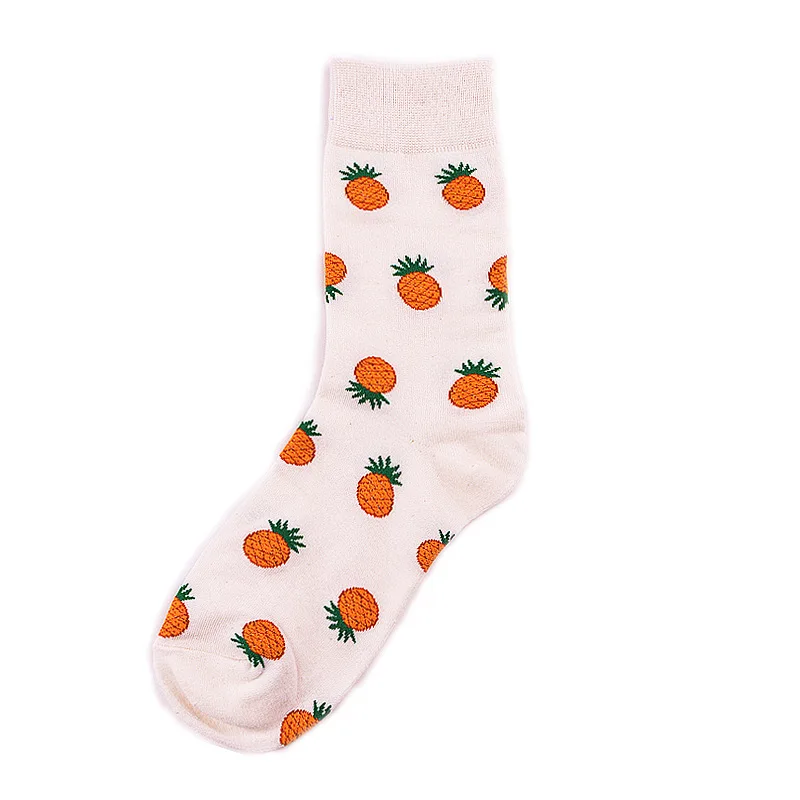 Happy Socks десертная еда серия женские носки хлопок скейтборд хип хоп Уличная команда Harajuku Искусство Мода короткие носки с принтом - Цвет: r117-03