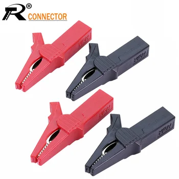 

10pcs/lot 55MM HV Alligator Clip for 4MM Banana Plug Multimeter Pen Cable Test Probes Clamp Crocodile Clip