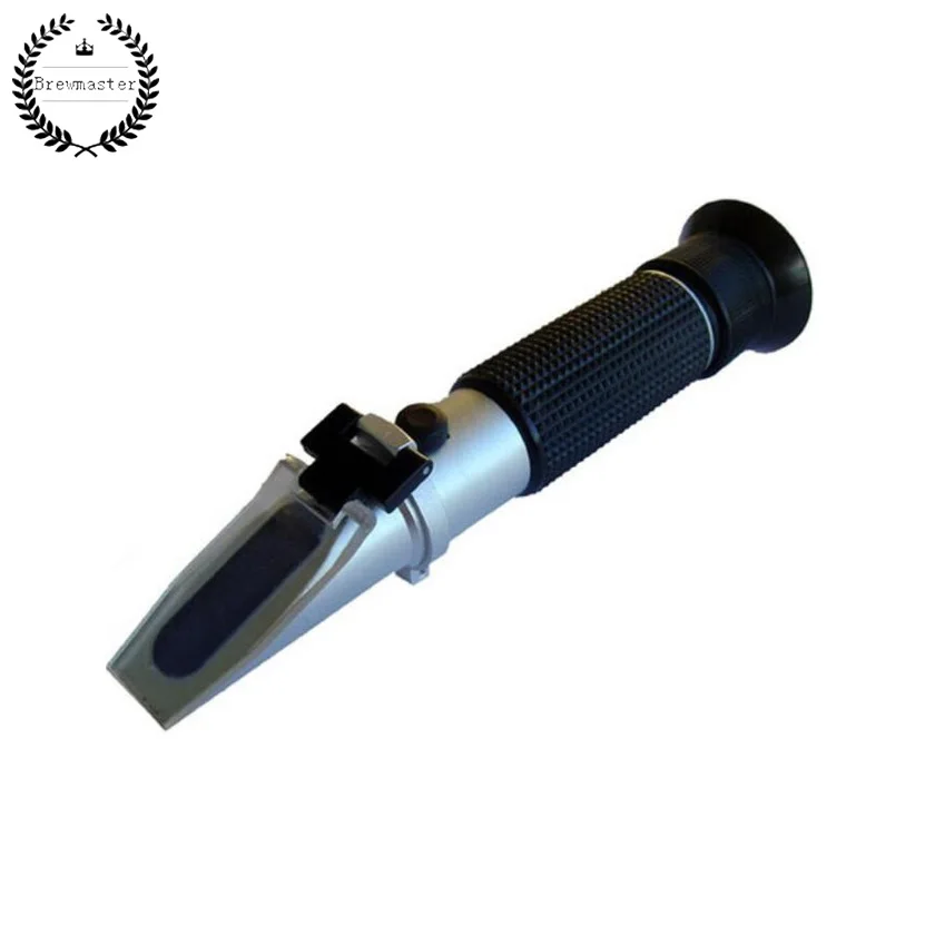 

Beer Brewing Refractometer 0-32%Brix Wort Specific Gravity Juice Wine Sugar Test