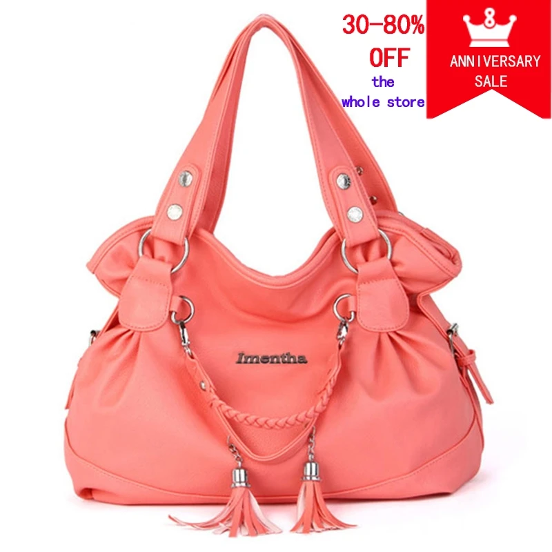 

2018 New Shoulder Bag Women Leather PU High Quality Tote Bags Womens Fashion Bags Handbags Women Luxury Brands Sac A Main
