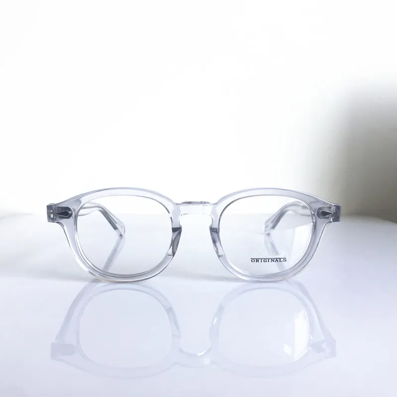 Винтаж прозрачный полный обод оправы близорукость Rx состоянии очки маленький средний большой 3 размеров Одежда высшего качества