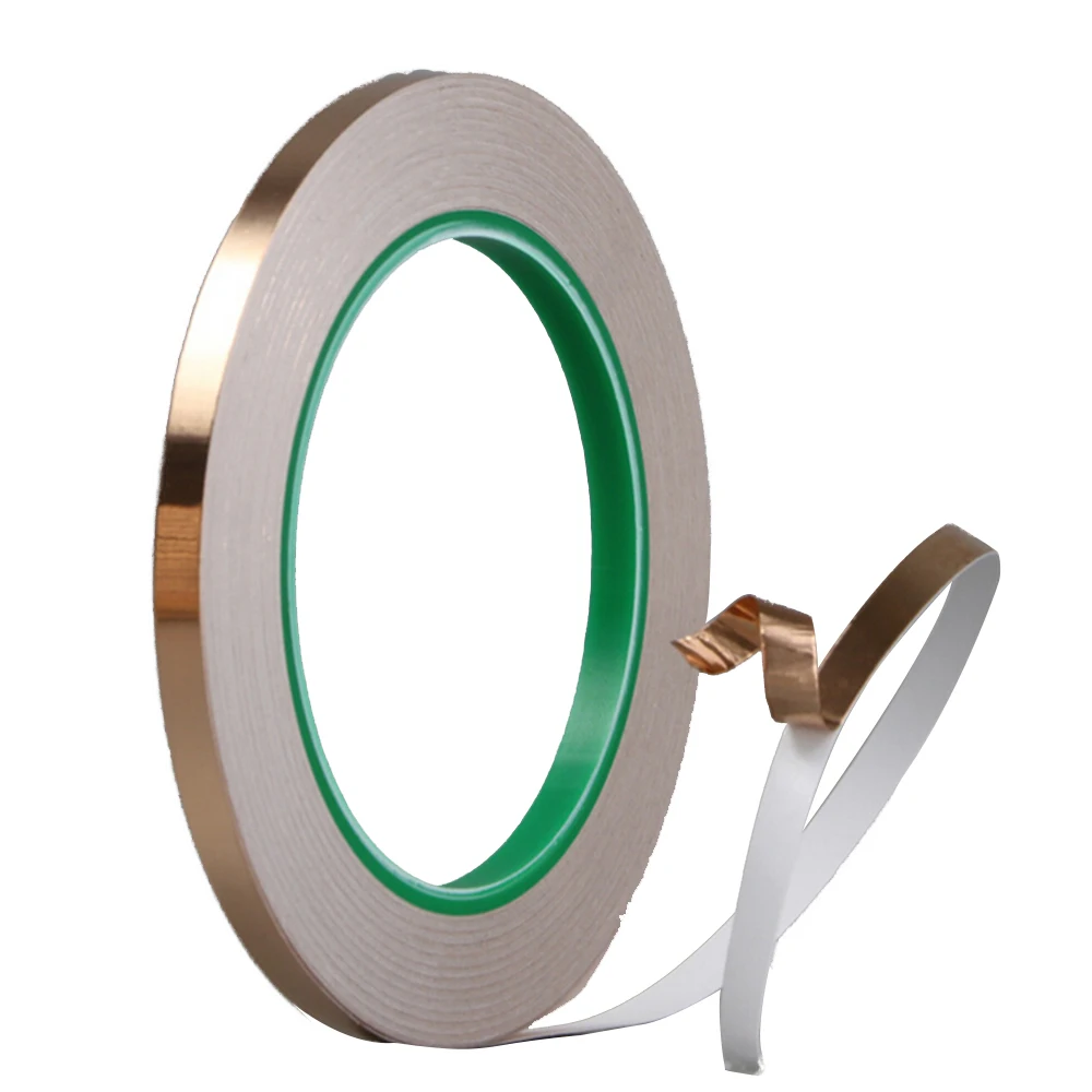 6mmx25m EMI Copper Foil Shielding Tape High Temperatur Resistant Tape