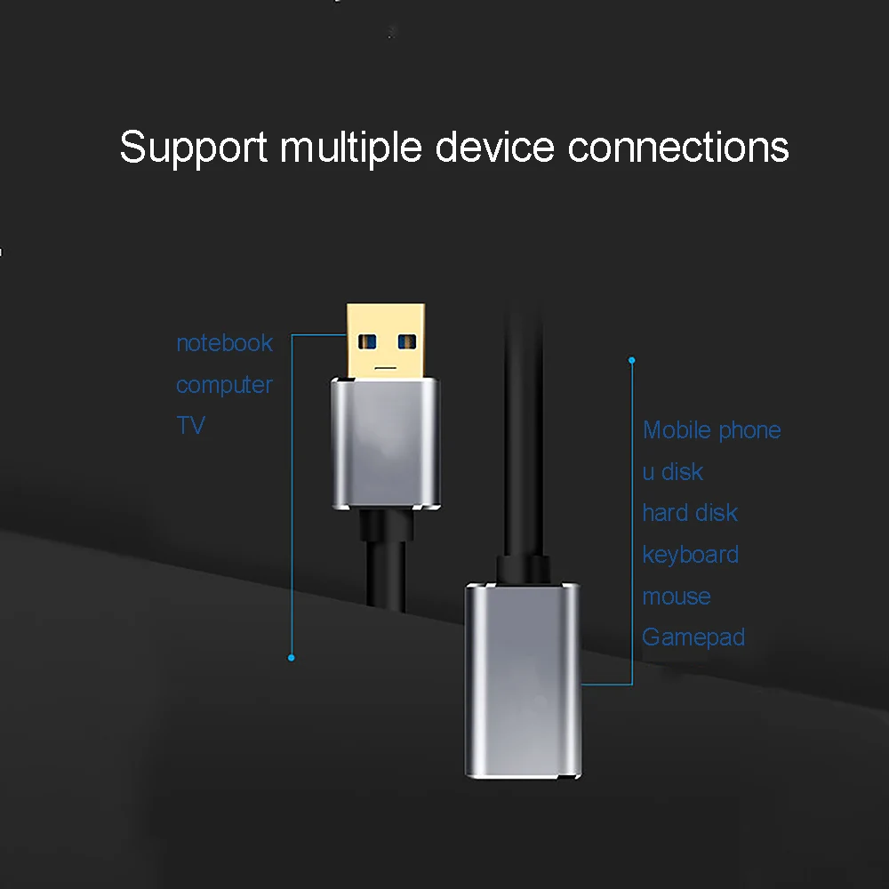 USB Удлинительный кабель Супер Скоростной Кабель 3 0 Папа мама для Smart tv PS4 Xbox ПК