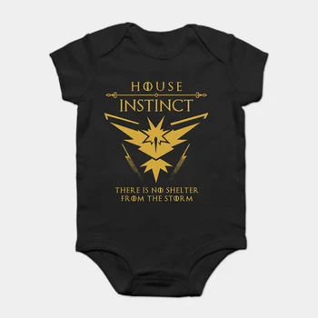 

Baby Onesie Baby Bodysuits kid t shirt Funny novelty Team Instinct