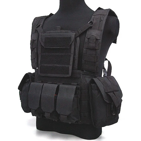 Airsoft Molle столовая гидратация боевой RRV жилет Мультикам MC - Цвет: bk