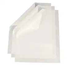 Теплопередающий виниловый тефлоновый лист для футболки 16*20/20*24 Дюймов тефлоновый коврик 2 шт 0,13 мм толстый устойчивый к температурам антипригарный