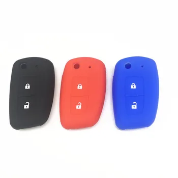 

New Design Silicone Key Cover 2 Buttons Case For Nissan Qashqai J11 X-trail Murano MAXIMA ALTIMA Juke Car styling ACCESSORIES