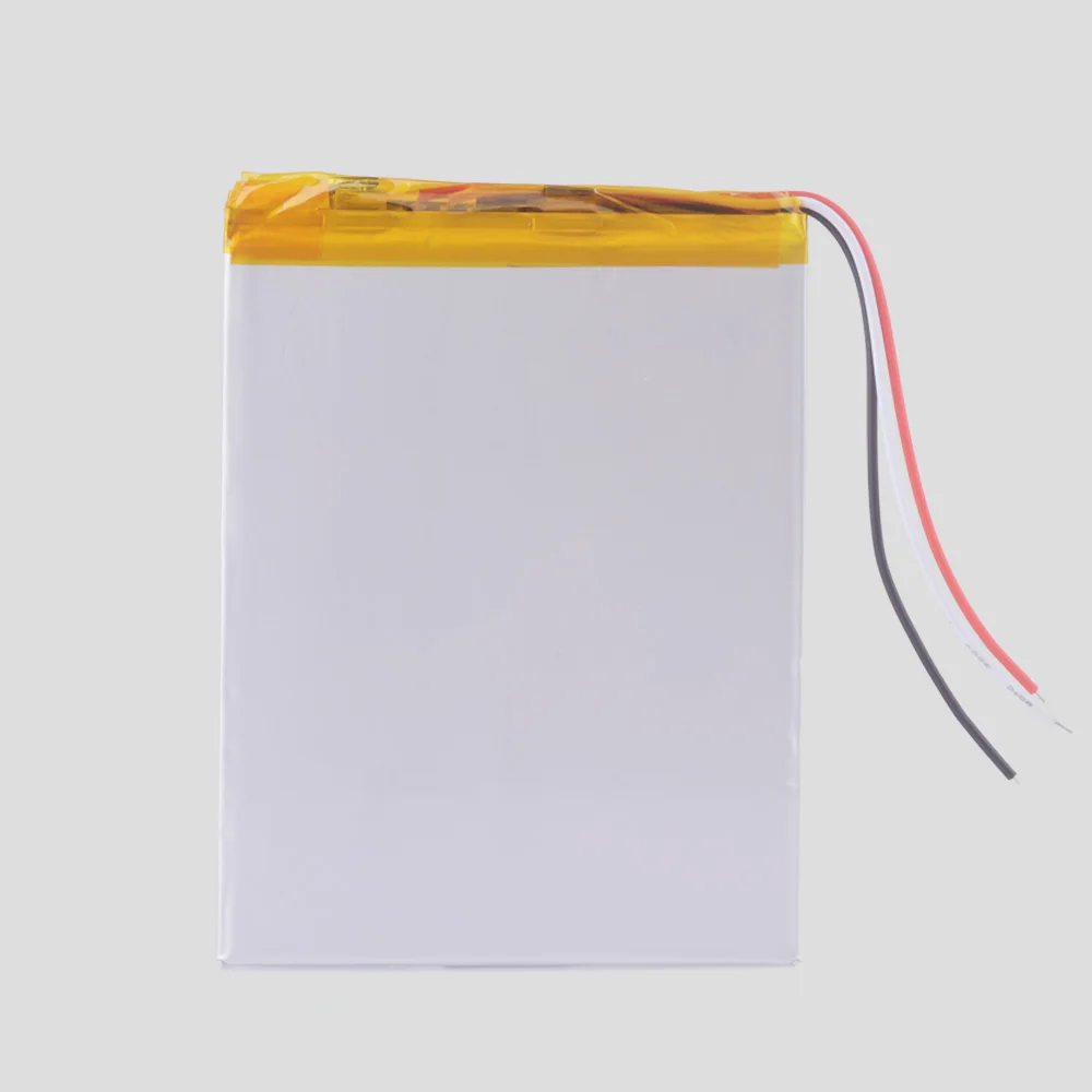 3wires 3.7V 5000mAh tablet battery for child Tablet prestigio multipad color 2 3g pmt3777_3g_d Replace 357095 407095 rechargeable battery