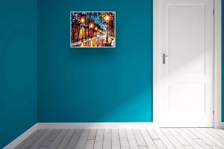 Краска по номеру пейзаж акрил на холсте краски ing наборы настенные картины для гостиной украшение для дома искусство ремесла взрослых женщин