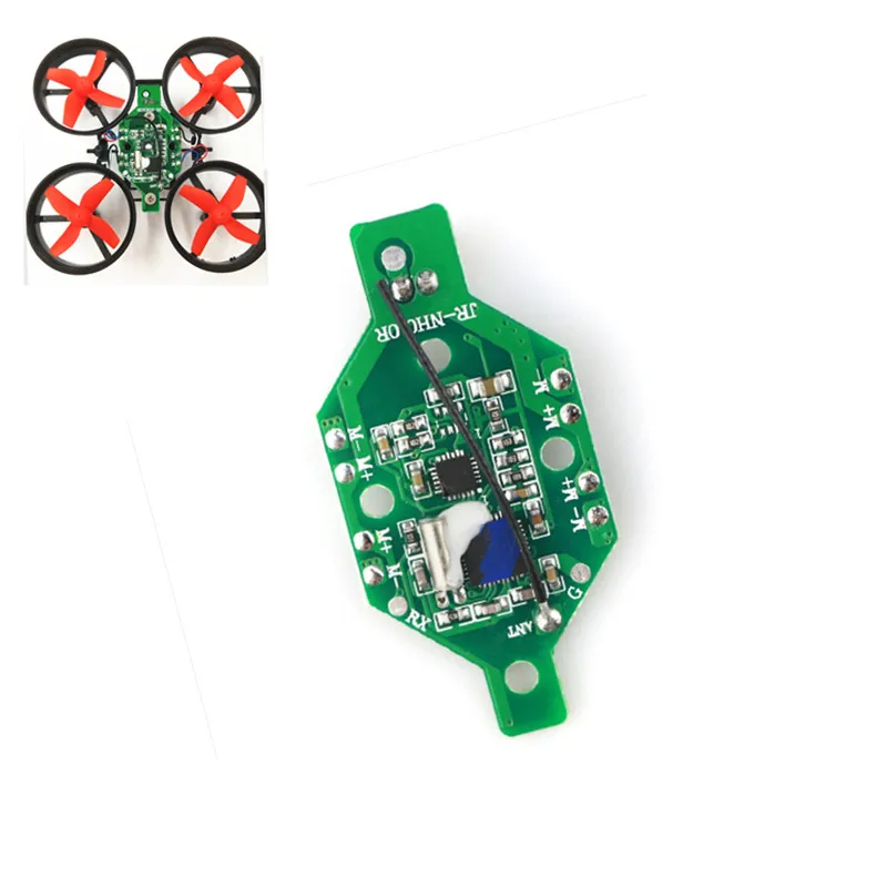 Eachine E010 Brica H36 NIHUI 010 Penerbangan Papan Kontrol Pemancar Radio  RC Mini Quad Receiver Papan untuk DIY RC Drone Bagian|receiver board| quadcopter receiverdrone spare parts - AliExpress