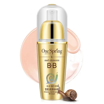 

BRAND Fresh And Moist Revitalizing Snail Cream Makeup Face Care Whitening Compact Foundation Concealer Prevent Bask Skin Care