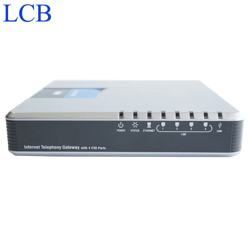 Разблокированный сетевой адаптер Linksys SPA400 SIP IP PBX интернет 4 порта FXO Voicemail VoIP