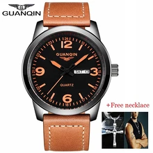 NEW GUANQIN Mens Business Watches Top Brand Luxury Waterproof Week Date Top Brand Luxury Leather Strap Quartz Watch Montre Homme NEW GUANQIN Mens Business Watches Top Brand Luxury Waterproof Week Date Top Brand Luxury Leather Strap Quartz Watch Montre Homme