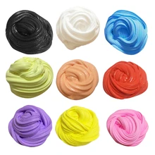 DIY Fluffy Floam Slime Scented Kids Stress Relief Toy Sludge Cotton Mud Release Clay Toy Colorful