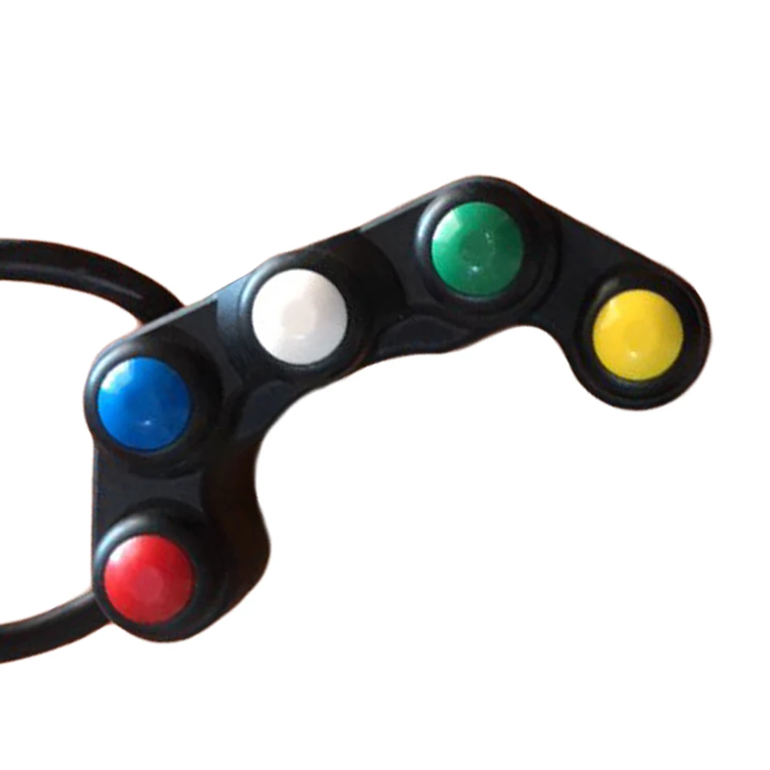 

Dewtreetali hot 5 button Motorcycle switch/switches button 7/8 22mm handlebar /lights /on-off button waterproof