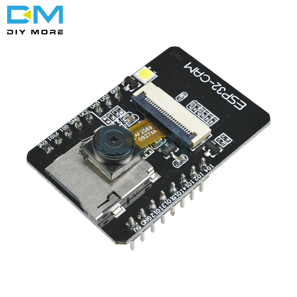 Esp32-CAM камера WiFi модуль OV2640 2Mp камера Модуль двухъядерный плата 8Dbi антенна FT232RL FTDI женский джемпер провода