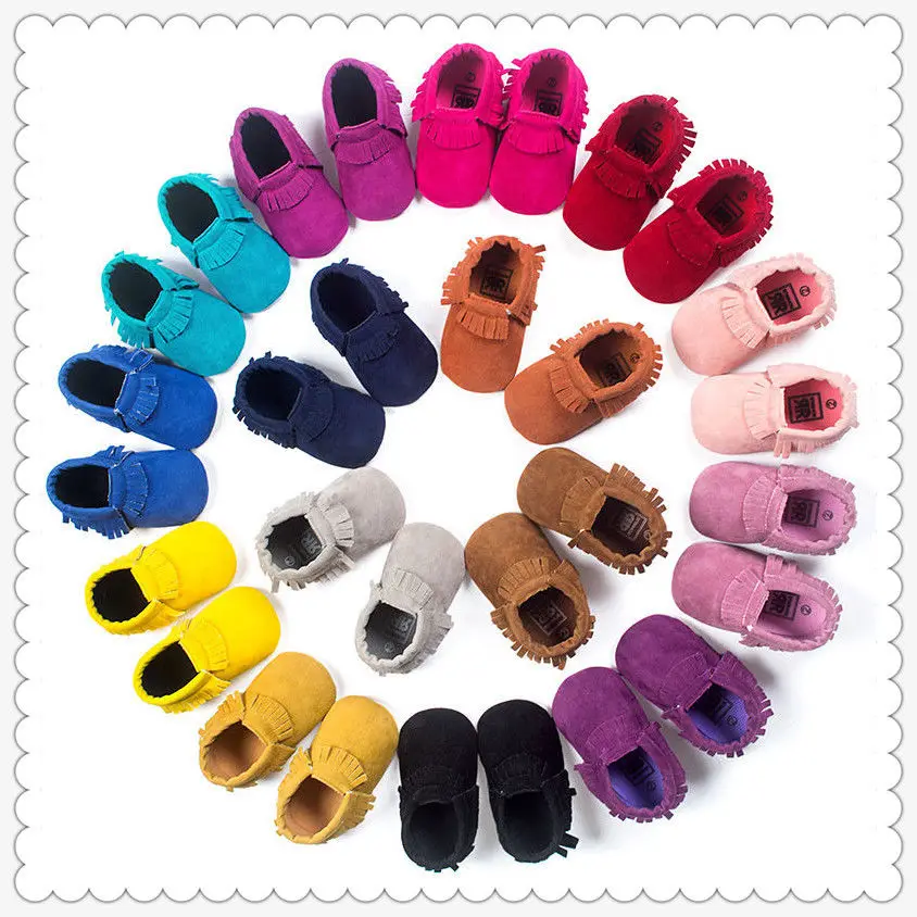 

Baby Girls Soft Sole Tassel Leather Shoes Infant Girl Toddler Baby Fashion Casual Shoes 0-18m