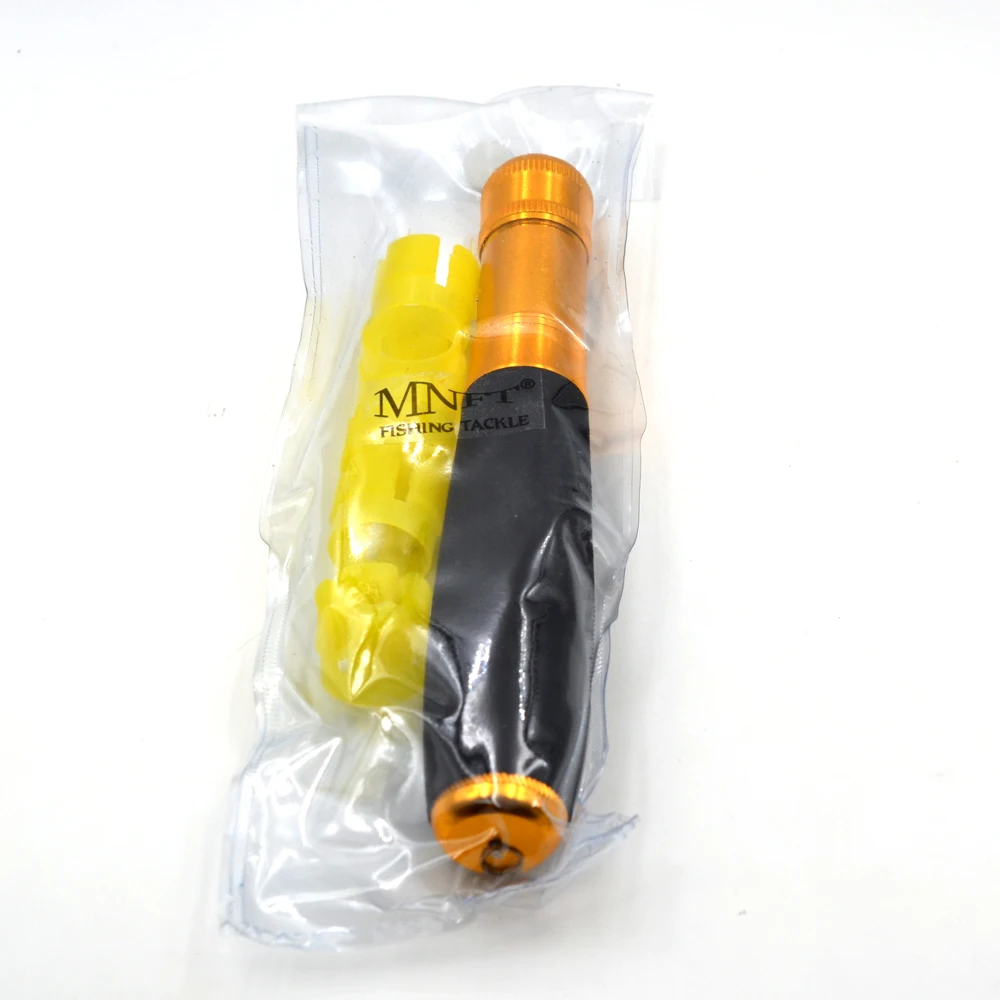 MNFT 2 комплекта Алюминиевый сплав и EVA ручка для рыболовной удочки Набор DIY стержень многофункциональная ручка для смены удочки