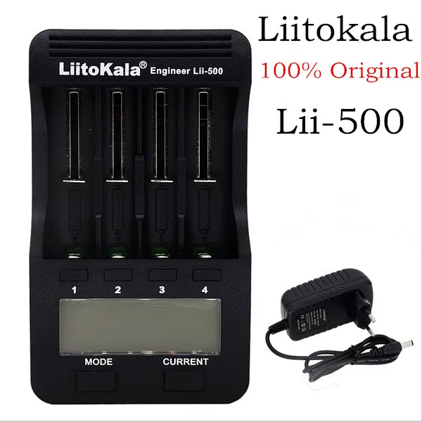 ЖК дисплей Nova liitokala lii500 inteligente Универсальный Li Ion nimh aaaa 10440 14500 16340 17335 18490 17670 18650