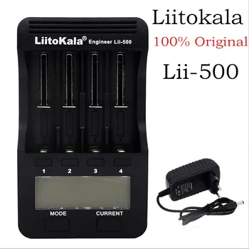 

The Nova liitokala lii500 inteligente LCD universal li-ion nimh aaaa 10440 14500 16340 17335 18,490 17670 18650 carregador DE ba