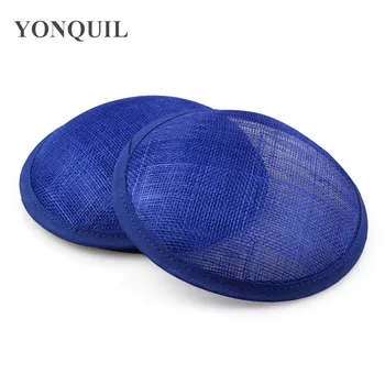

5.2"(13cm) royal blue sinamay fascinator base sinamay hair accessories DIY hair accessories wedding hats 30pieces/lot MYQH019RO