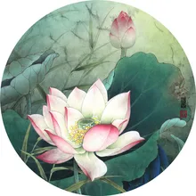 Креативный цветочный круглый толстый ковер, скандинавский домашний журнальный столик, одеяло для спальни, стул для учебы, круглый компьютерный стул, ковер с принтом