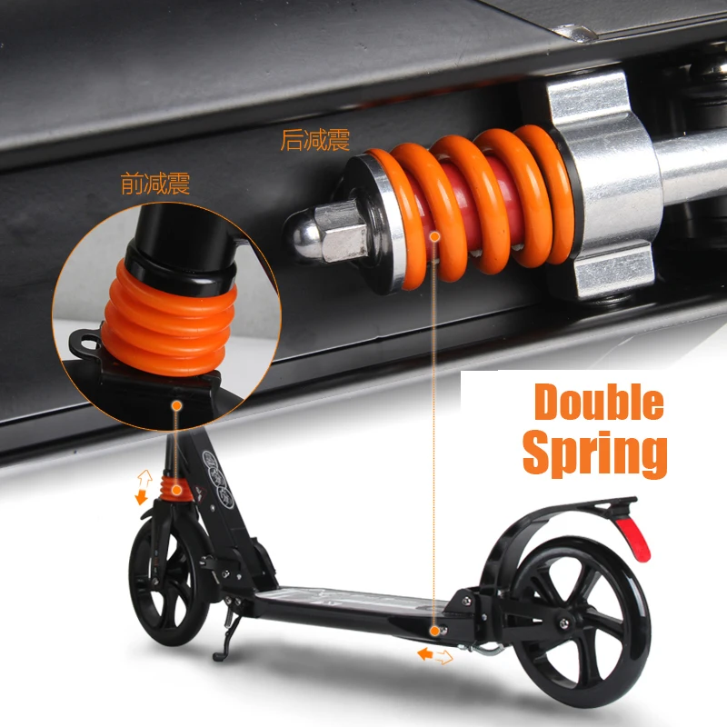Flash Deal Double Brake System For Adults City Scooter With Disc Brake Or Other Available 2