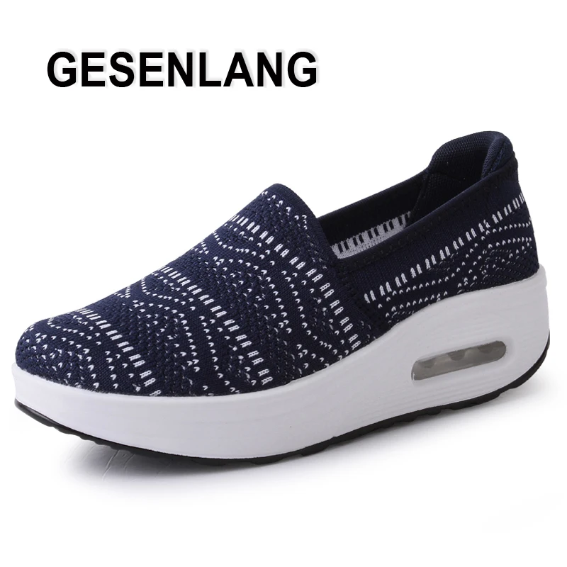 

Women Running Shoes Spring Slip On Breathable Jogging Sporty Sneakers For Women Wearable Anti-slip Ladies Walking Barefoot Shoes