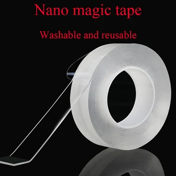 

Double-sided Nano-free Magic Tape Transparent Wash Adhesive Double-sided Tape