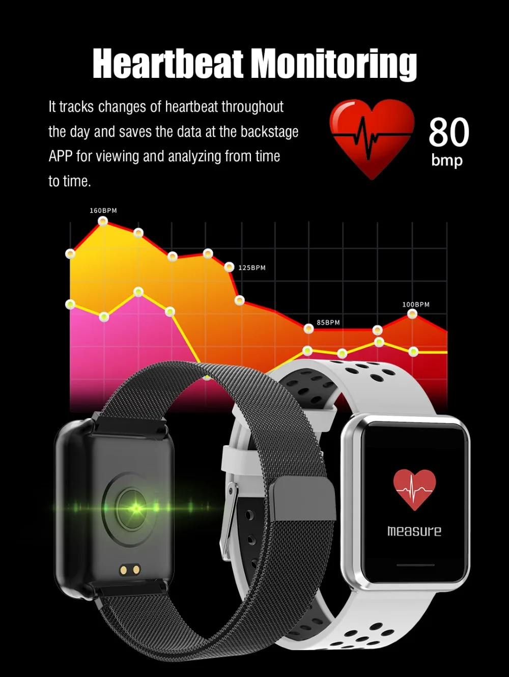DK08 Смарт часы кровяное давление монитор сердечного ритма IP67 Водонепроницаемый Спорт Фитнес Trakcer часы для мужчин и женщин Smartwatch