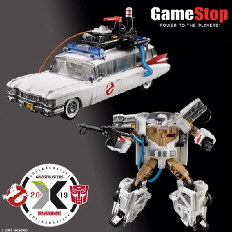 Преобразования Ghostbusters кобрендовые призрак автомобиля Ecto 1 Ectotron выставка limited ПВХ