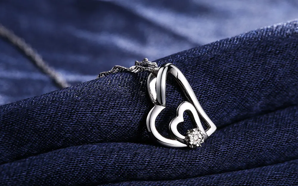 silver diamond pendant necklace CAP03703SA (5)