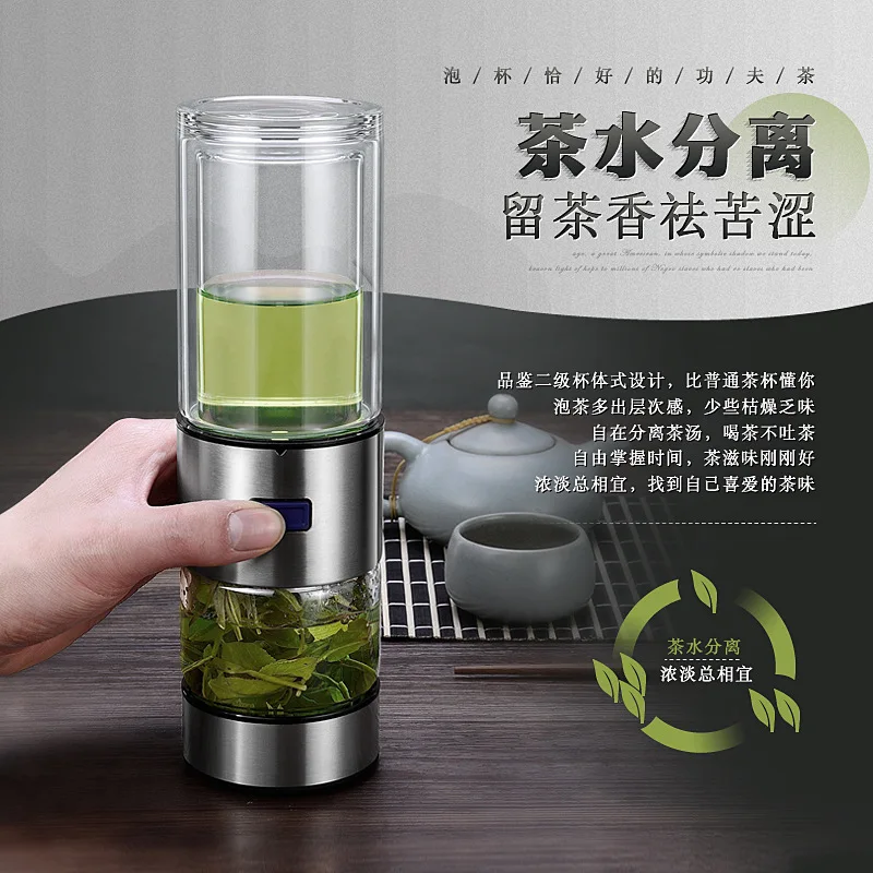 M & K HOME Premium стеклянные бутылки для воды путешествий восхождение Пеший Туризм