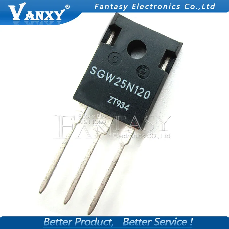 5 шт. SGW25N120 TO 247 25N120 TO247 IGBT новый оригинальный|Интегральные схемы| |