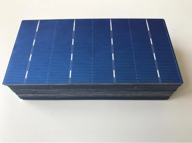 Солнечная батарея 2,1 Вт 0,5 В Размер 156 мм* 78 мм поликристаллический для diy панели солнечных батарей 20 шт./лот