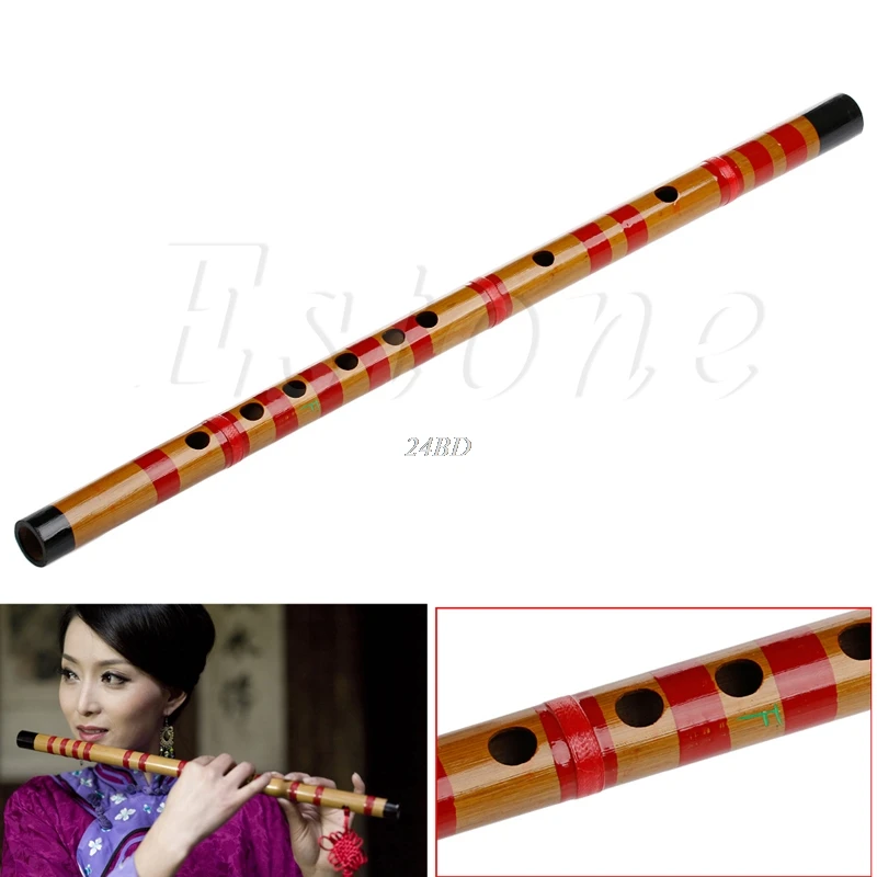 Traditional Long Bamboo Flute Student Musical Instrument 7
