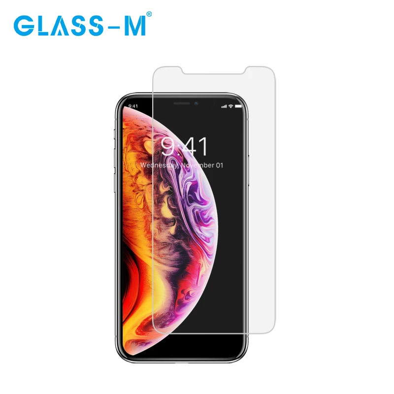

GLASS-M 2.5D 9H for iPhone 6 7 8 6S Plus Tempered Glass for iPhone XS MAX X XR Screen Protector Film for iPhone 5 5S SE Glass