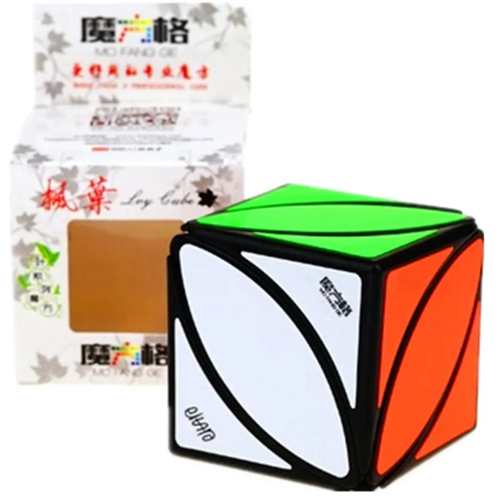 

Cuberspeed QiYi Ivy Cube Black Magic cube Mofangge Ivy Leaf Cube Black ( Eitan Lvy Cube ) qiyi Puzzle
