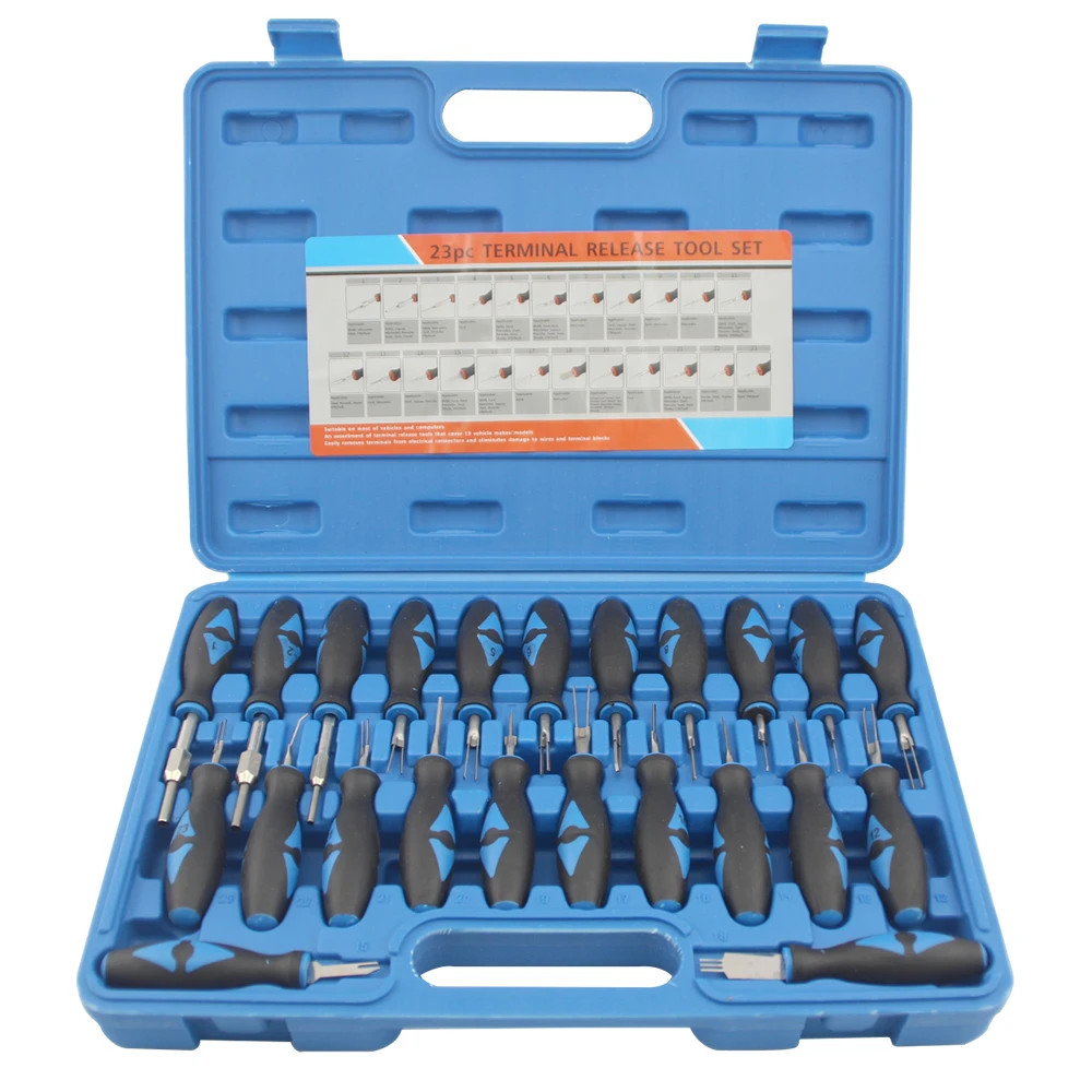 22X Auto Connector Pin Extractor Kit Terminal Removal Electrical Wiring Crimp 22X Auto Connector Pin Extractor Kit Terminal Removal Electrical Wiring Crimp