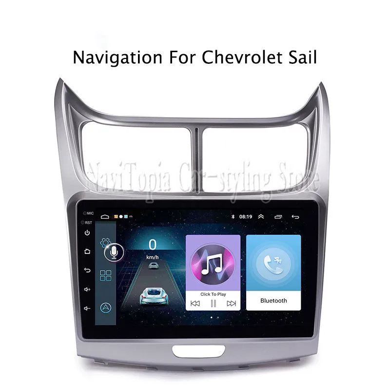 

9inch Android 9.1 Car Radio GPS Navigation Multimedia Stereo DVD Player for Chevrolet Sail 2010 2011 2012 2013 2014