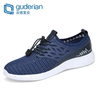 

GUDERIAN New Men Casual Shoes Sneakers Fashion Light Breathable Summer Shoes Men Outdoor Walking Shoes Spadrille Pour Homme