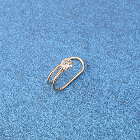 1Pc Silver Color /Golden Ear Cuff Earrings Women Star Heart Charming Hot Sale Without Non Piercing Cartilage Ear Clip