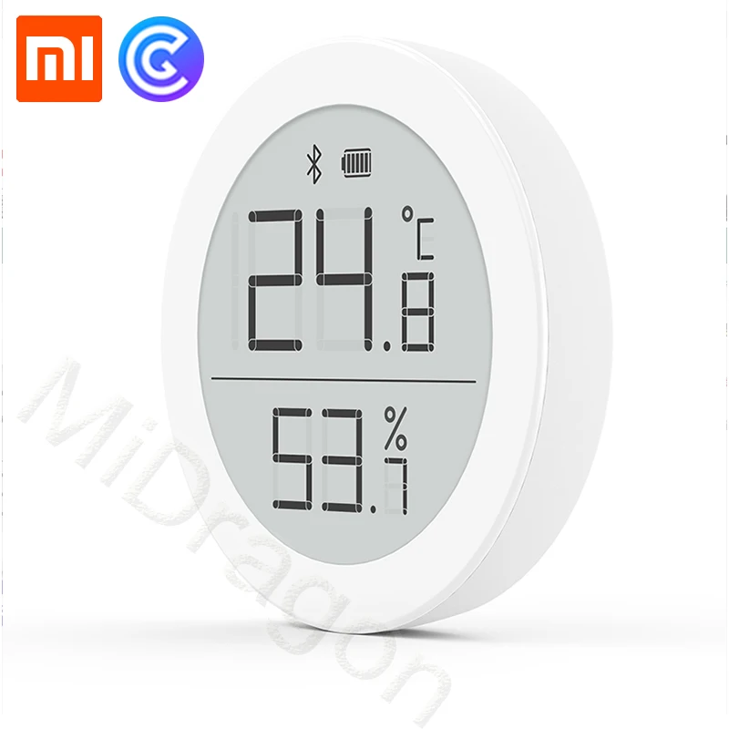 

Xiaomi Clear Grass Bluetooth Temperature Humidity Digital Thermometer Moisture Meter Sensor LCD Screen Smart Mi Home