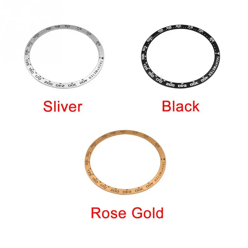 Кольцевая крышка часов Безель кольцо клеющаяся из алюминиевого сплава против