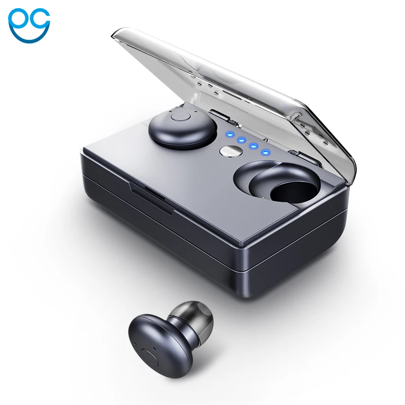 

OGV Bluetooth Earphone Sport Waterproof IPX5 Magnetic Mic HiFi Wireless Earphone Power Bank Charge For iPhone xiaomi 2200 mAh